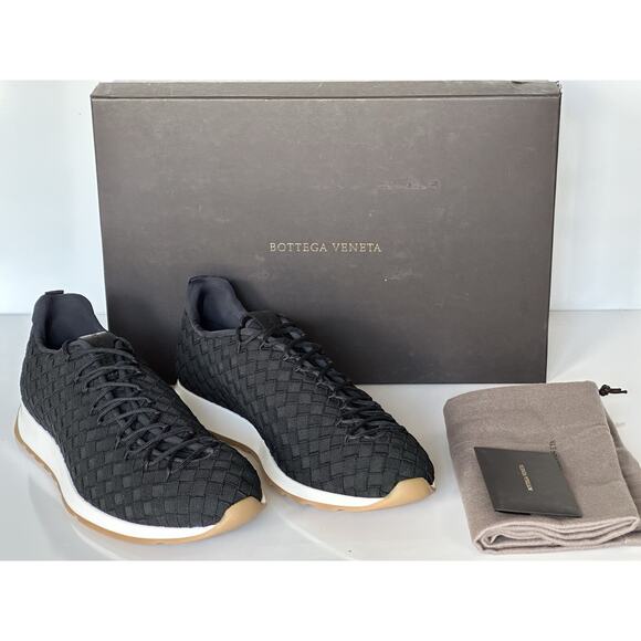 Bottega Veneta Men\'s Scar Tex Black Sneakers 7 US (40 Euro) 609915 NIB $790 main image 7
